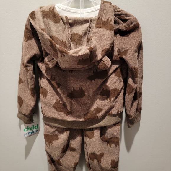 Carter's Child of mine " Comfy Bear" 3 piece set , Sizing 24 months. NWT - Picture 4 of 7